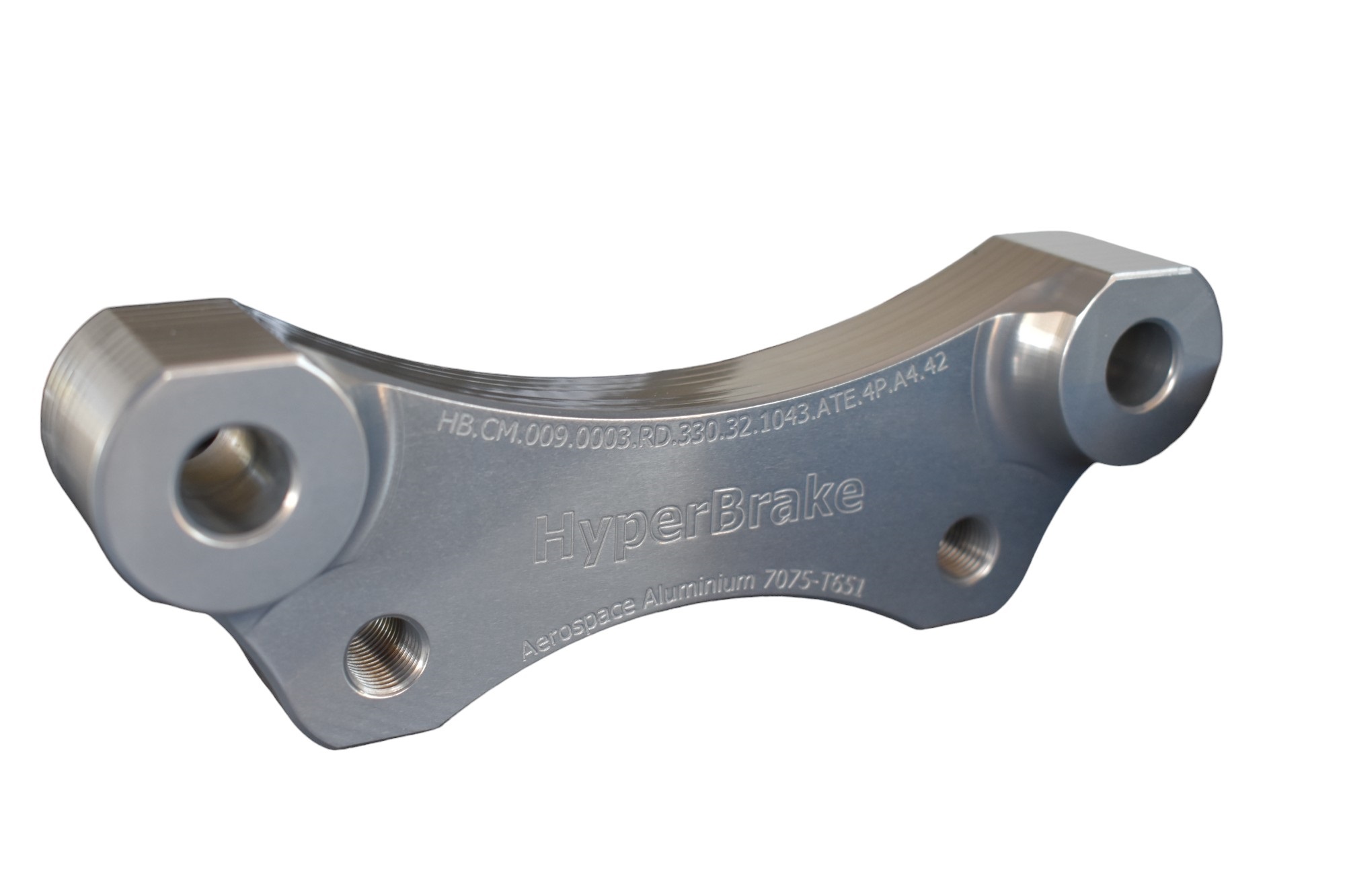 HyperBrake Motorsport Front 4pot Big Brake Kit without calipers for Alfa Romeo 156 for Ate 4pot Calipers from Audi A4 B9 and monoblock brake discs 330x32mm - Image 3